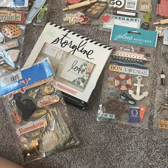 NWT 15 scrapbooking stickers bundle - Picture 6 of 13